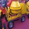 Small 400L concrete cement mixer with diesel engine mixer