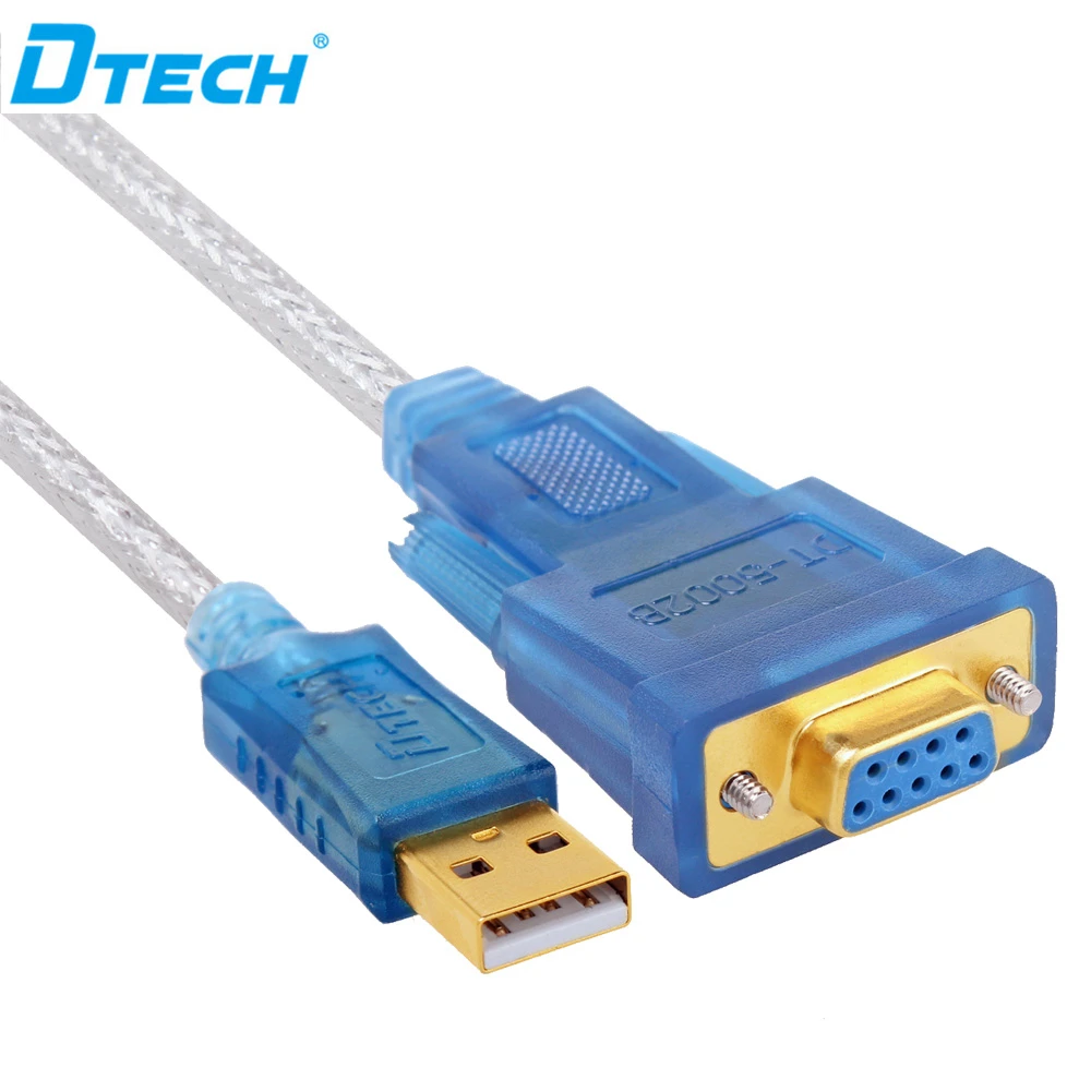 

DTECH USB to RS232 female DB9 USB Converter Cable