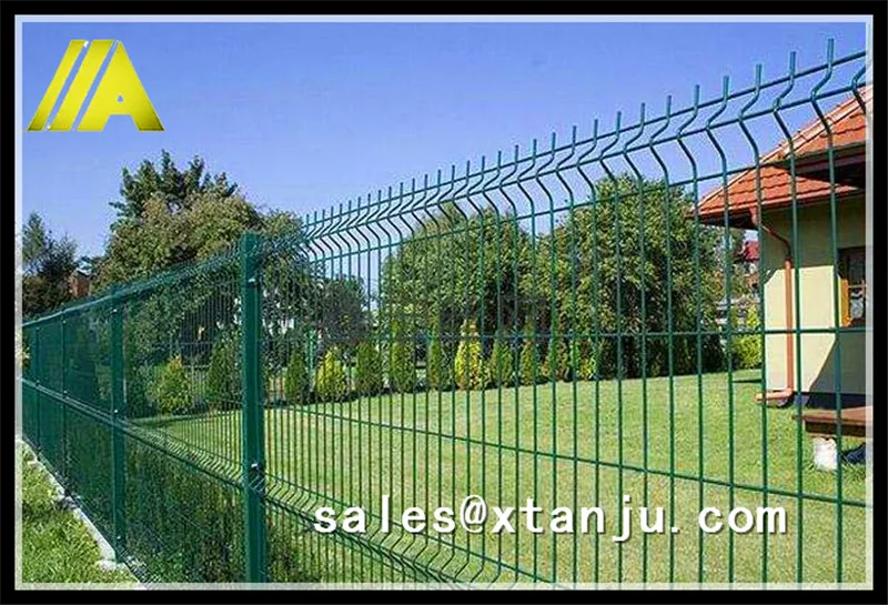 
Powder coating galvanized welded wire mesh fence 
