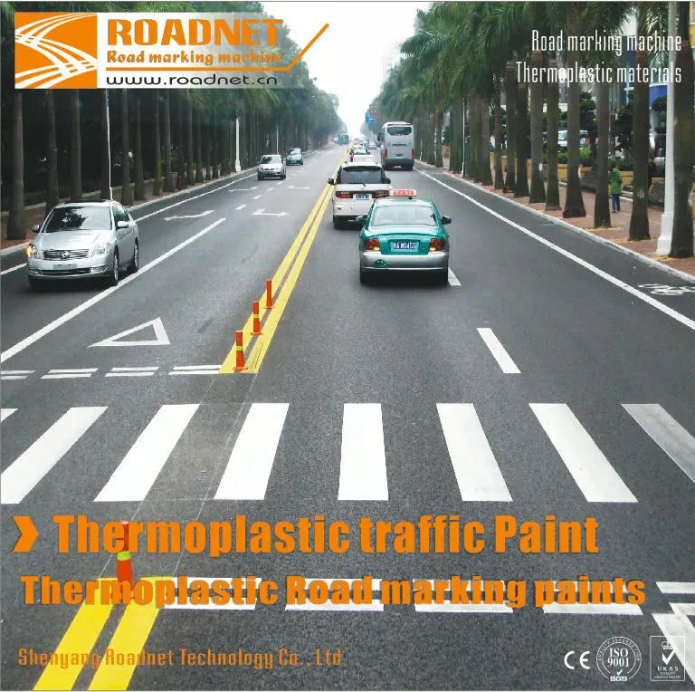 
Reflective thermoplastic road marking paints, thermoplastic materials, hot melt road marking paint for traffic lines 
