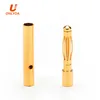 Custom Quick Release Gold Plated 2mm Banana Plug For Car Toys