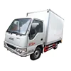 mini box truck/1-2tons JAC small dry box truck with gasoline engine