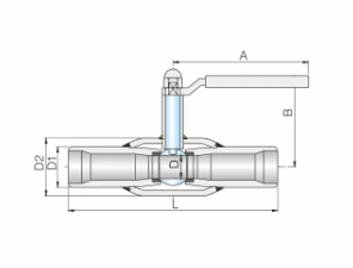 High quality custom flange valve body forging valve body