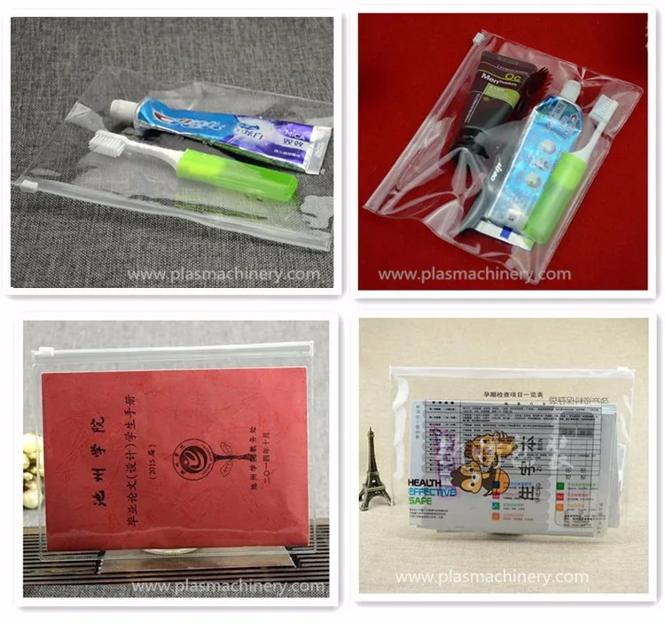 Ruitai Original Automatic Pvc Slider Zipper Book Cover File Bag Making