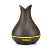 Ultrasonic Aromatherapy Wood Essential Oil Diffuser 400ml With Decorative Light Good Smell Humidifier For Fast Sleeping