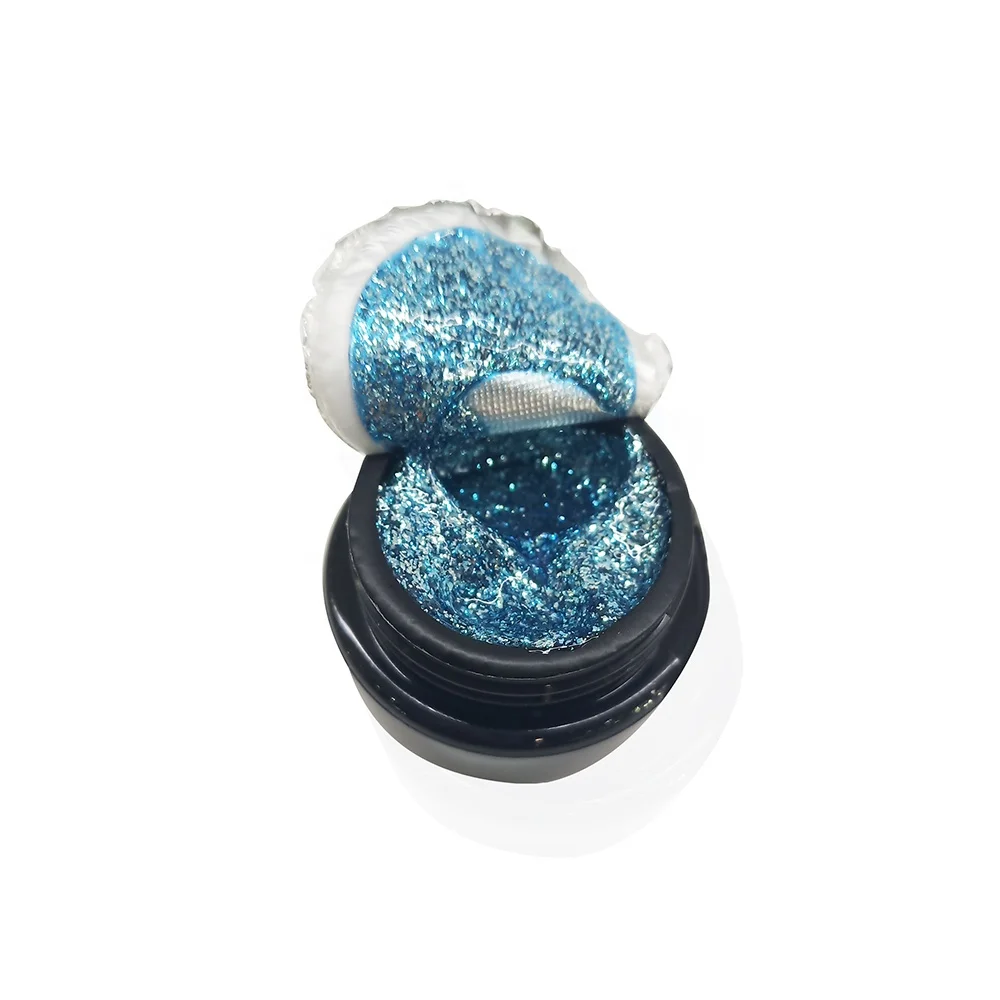 
Nail art paint glitter gel Nail stick drill studded phototherapy adhesive UV gel Laco platinum gel for woman 