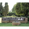 Sailing Unique Furniture Garden Seat Round Shape Outdoor Sofa