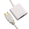 Laptop desktop computer connected monitor High definition HDMI to VGA