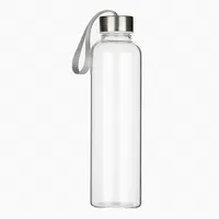 

borosilicate glass water bottles for office use