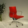 PU leather moveable office chair low back ea119 swivel lift master computer chair with wheels