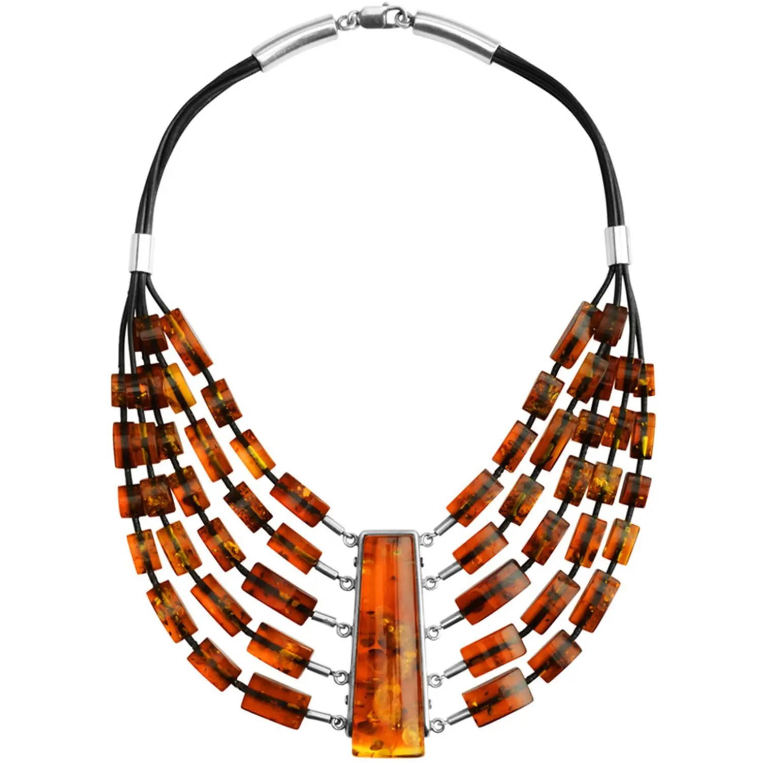 hazelaid amber necklace