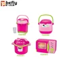 Kids electric plastic pretend play kitchen toys set