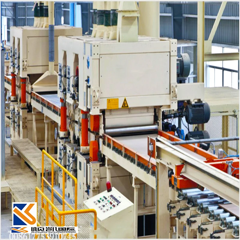 Automatic Multirollers Continuous Prepress For The Osb Production