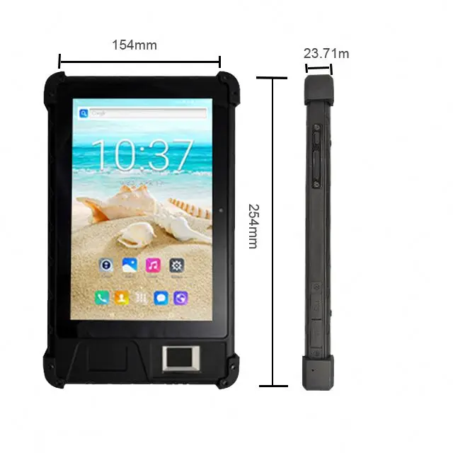 

HFSecurity SDK is Available HF FP08 Rugged Waterproof Android Fingerprint Reader Handheld Terminal 4G