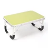 Solid Wood Laptop Bed Tray Portable Folding Laptop Desk Table Stand Bed Tray For PC Notebook