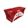Trade show table cloth cover Polyester advertising Commercial Custom table cover for wedding wholesalers Food service on sale