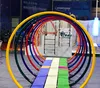 Amusement message rainbow bridge for swimming pool