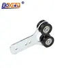 4 Wheels Zinc Plated Truck Curtain Side Track Roller