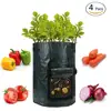 Amazon 2-pack Garden Planter Bag Grow Vegetables Eco-Friendly PE Potato Grow Bag