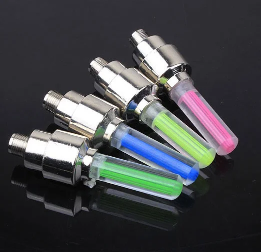 

Bike light without battery mountain road bike bicycle lights LEDS Tyre Tire Valve Wheel spokes LED Light