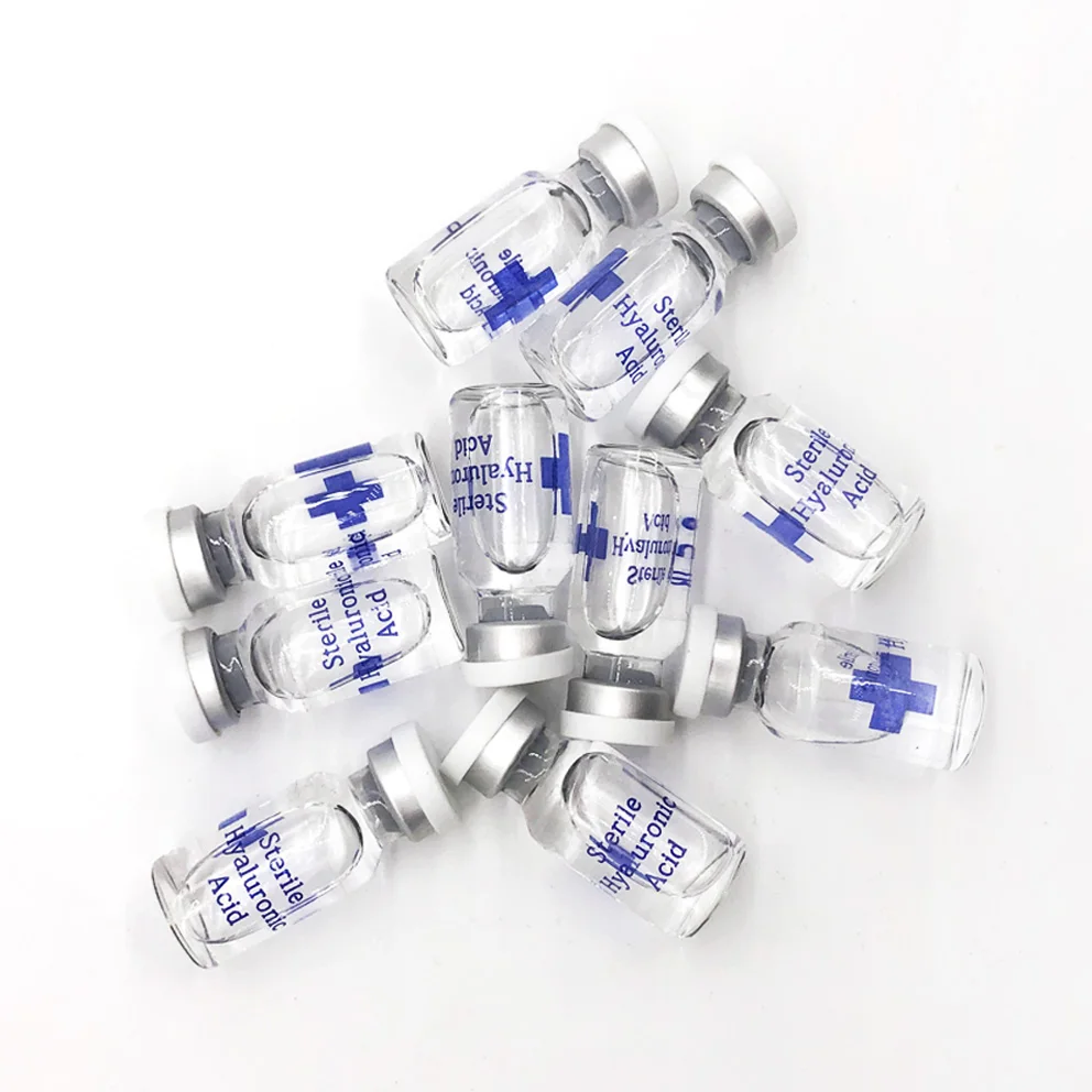 

HA Anti-Wrinkle serum 5ml ampoule Injection Mesotherapy products, Transparent