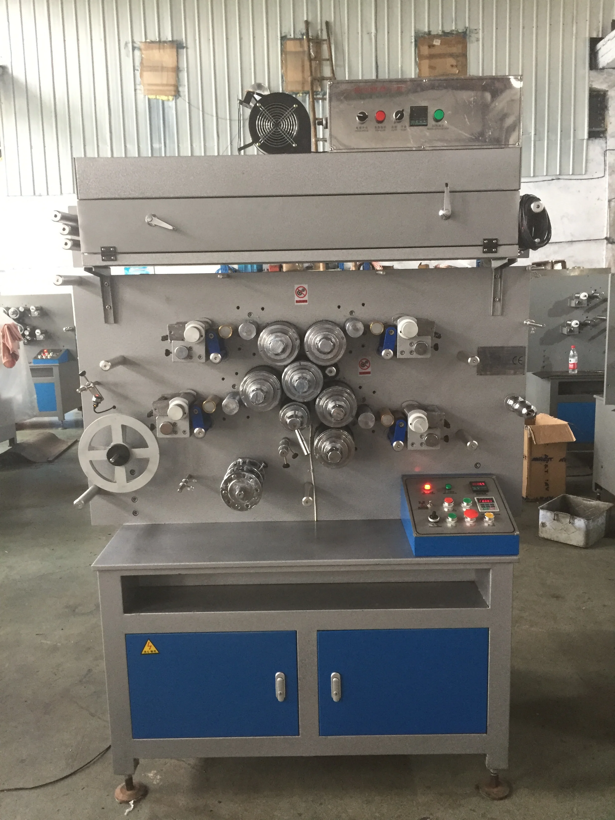 (js1031b) 4 Colors Rotary Label Printing Machine For Elastic Band