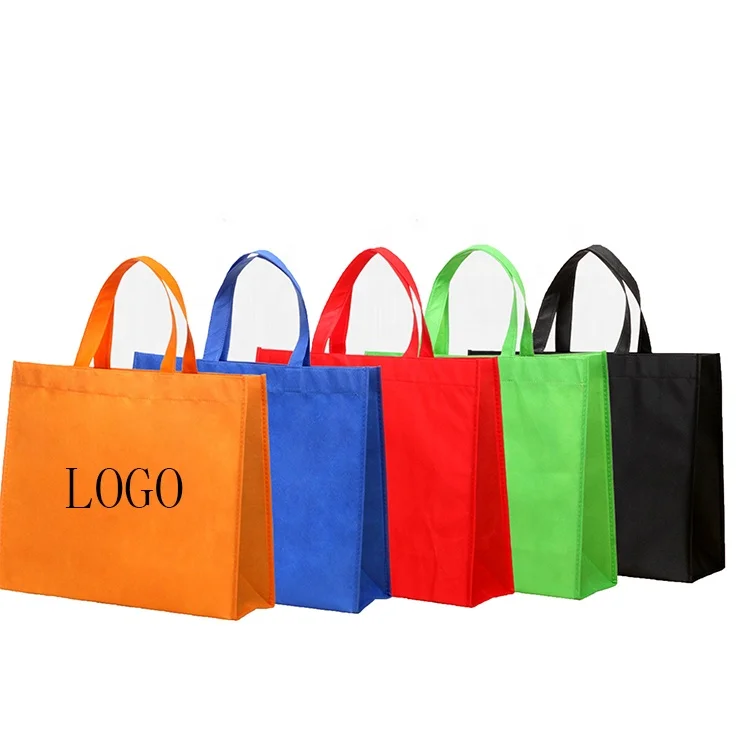 

Custom color eco friendly recyclable 100% Biodegradable Non Woven Shopping Bags, Customized