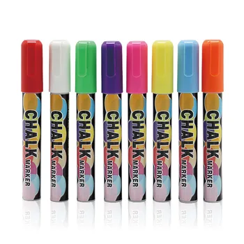 Download 8 Colors Liquid Chalk Erasable Blackboard Marker,Kids Colored Markers Set For Drawing On Chalk ...