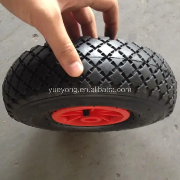 
10x3.00-4 pneumatic rubber wheel ,260x85 beach cart wheel 
