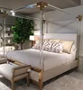 Modern hotel Bedroom furniture Crystal acrylic bed frame king size bed frame