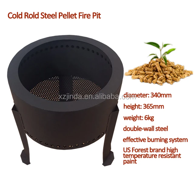 Low Emission Wood Pellet Fire Pit - Buy Fire Pit,Pellet Heater,Portable