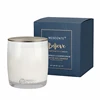 Mescente private label Comfort Sandalwood scented pillar palm wax candles glass jar with lid
