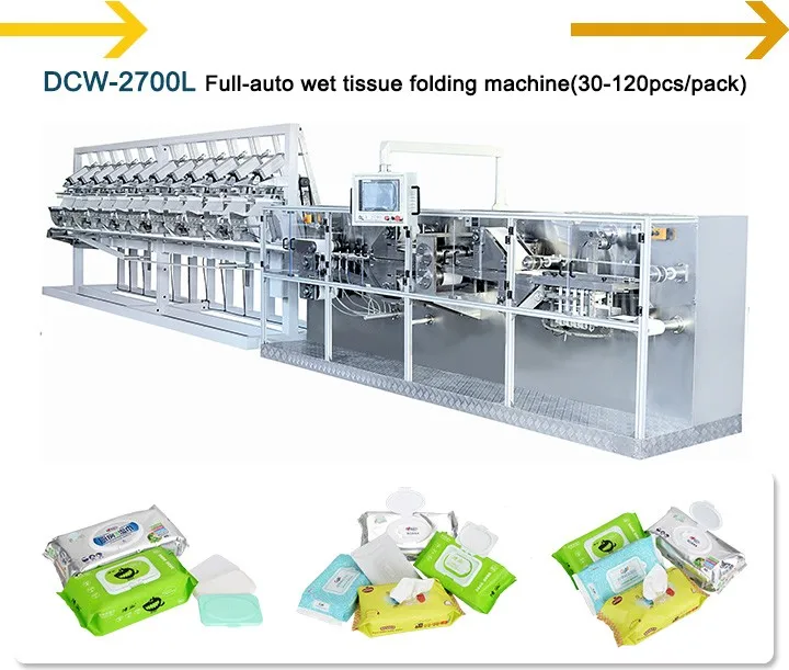 Automatic Baby Wipes Making Machine (30120pcs/pack) Wet Wipes