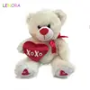 New and hot simple design lovely plush bear and wholesale price toys