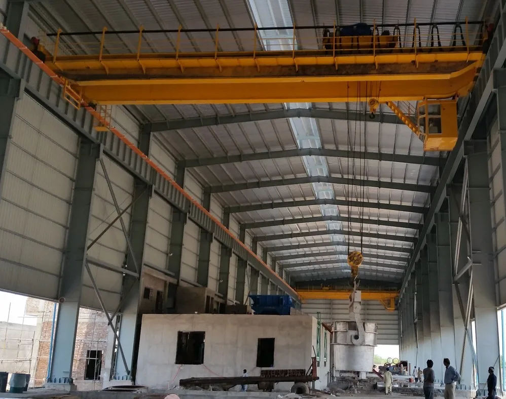 Workshop used double girder overhead bridge crane 20 ton to 100 ton price
