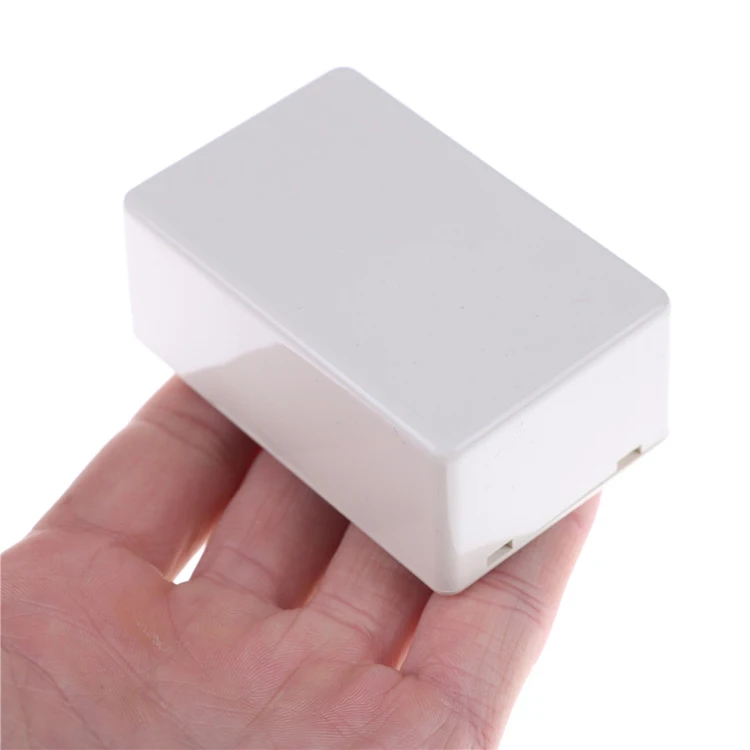 
70 X 45 X 30mm White Plastic Waterproof Project Electronic Instrument Junction Cover Case Enclosure Box 