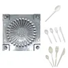 Ningbo tea table spoon plastic mold makers plastic injection mold