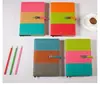 Hot New Commercial Portable Creative PU Notebook with USB Flash 4/ 8GB