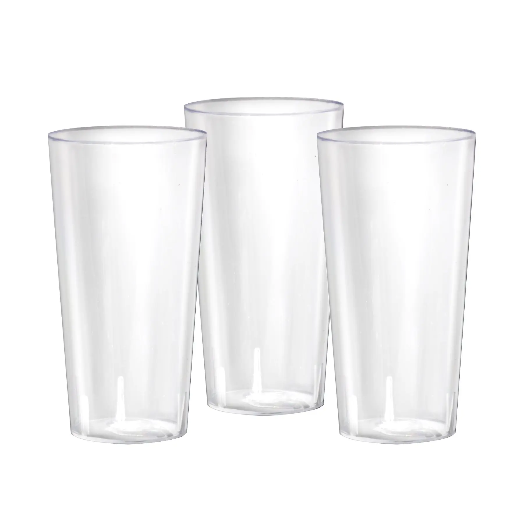 Party Essentials N302021 20 Count Hard Plastic Beer Flight Tasting Glasses,...