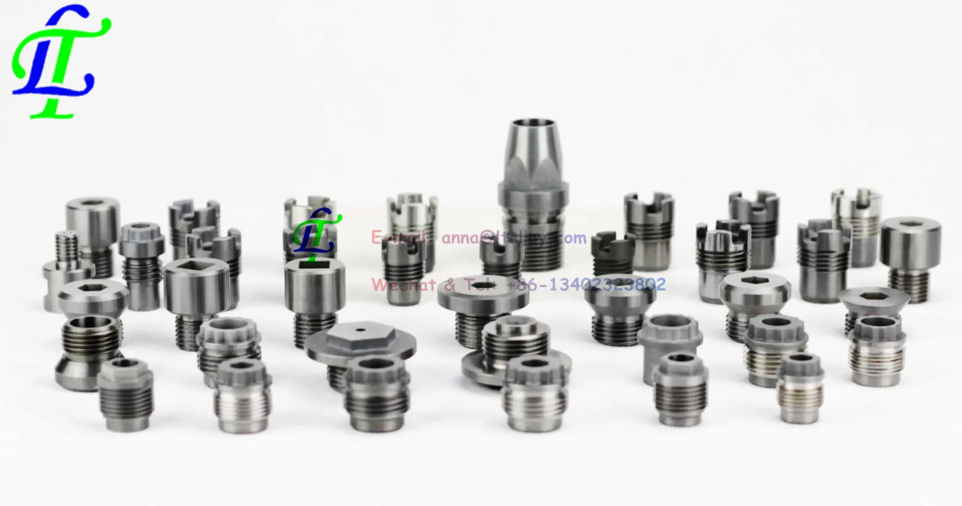 Cemented Carbide Thread Nozzles Of Pdc Drilling Bitcross Groove Wrench