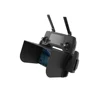 New design handmade leather sun visor mobile phone mount holder cell phone sun shade