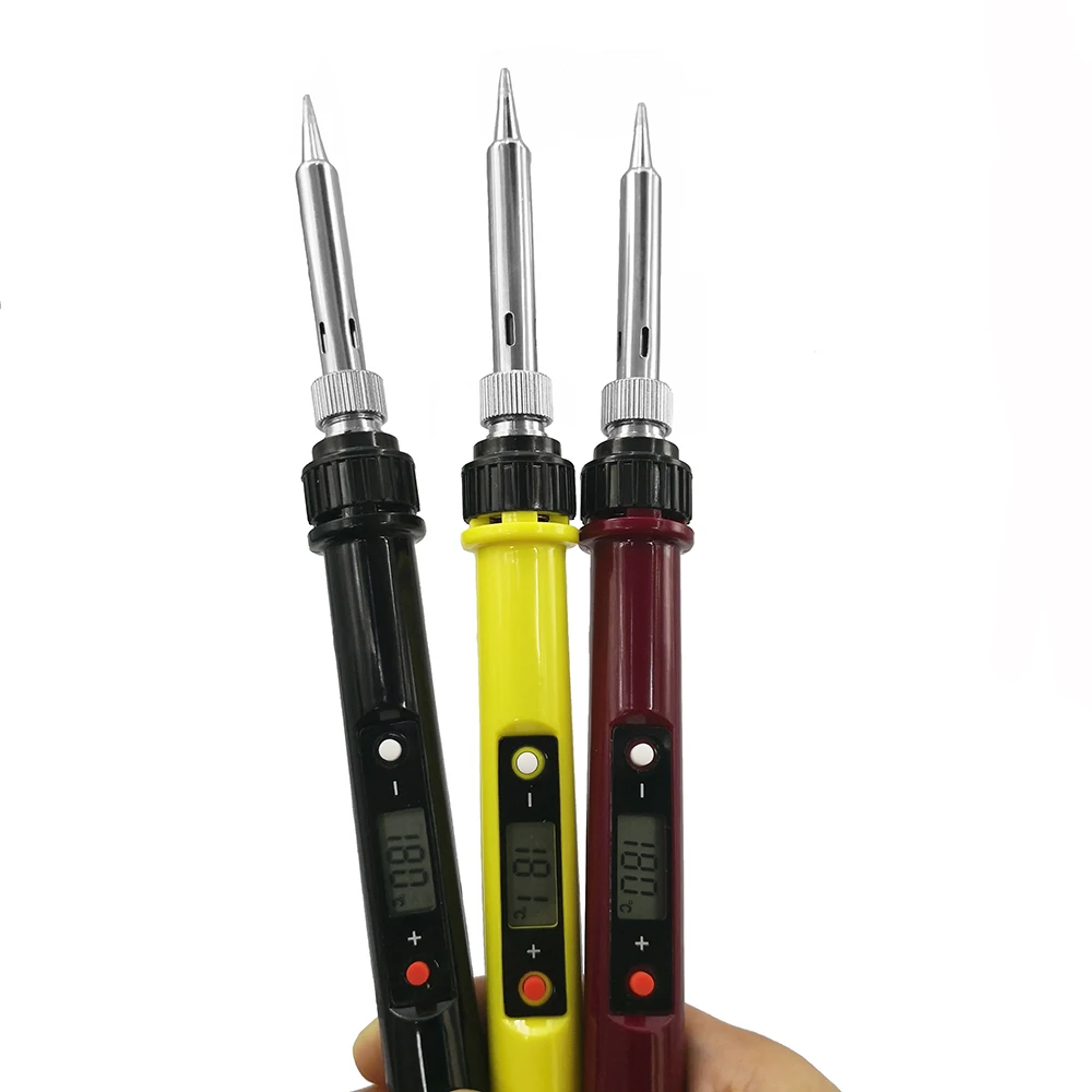 60w/80w 220v/110v Digital Display High Quality Electric Soldering Iron