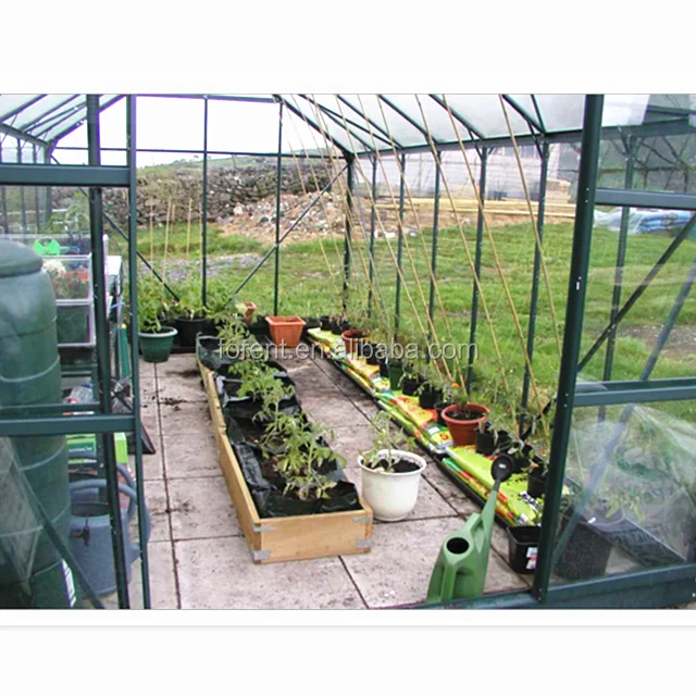 
Aluminum alloy steel frame PC board garden greenhouse 