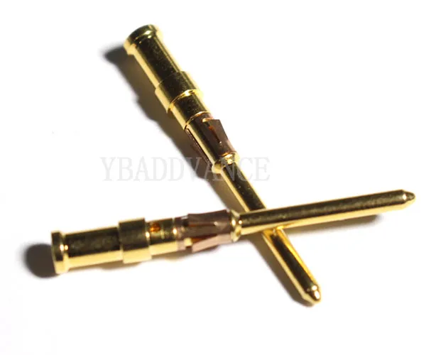 Gold Male Connector Solder Pins For Circle Connectors Buy Connector Solder Pins,Connector Pin