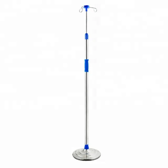 
Cheap Height Adjustable Stainless Steel IV Saline Stand 