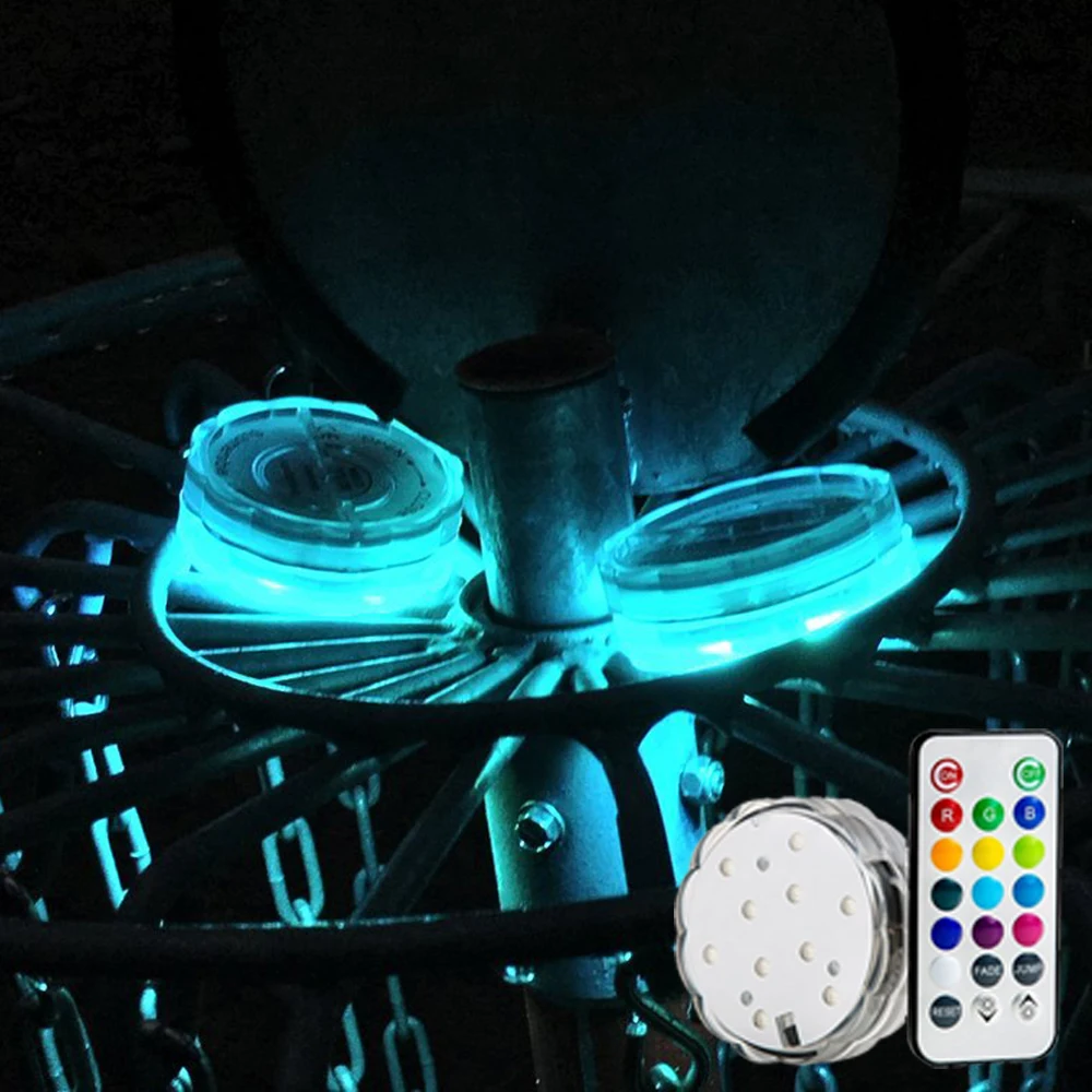 

Remote Control Multi Color Led Disc For Golf Basket Illumination, Rgb smd5050