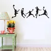 JK043 Ballet Personality Form Pattern Dance New Decorative Wall Stickers Remove The Wallpaper Children Dance Room Student Decals