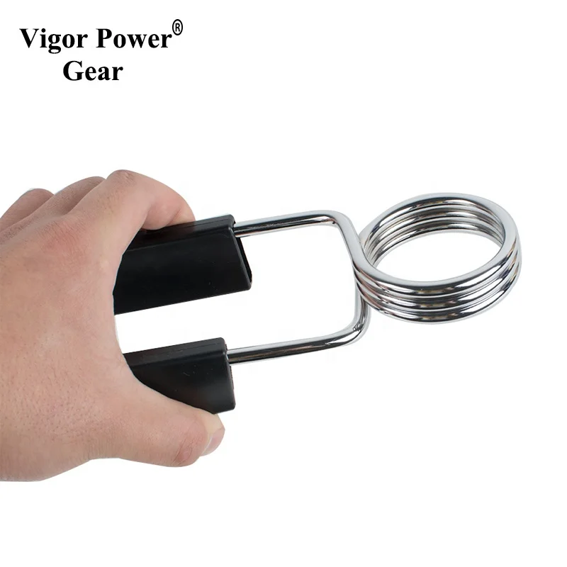 

Vigor Power Gear Weight Lifting Weight Dumbbell Lock Standard Lifting Kit Barbell Collars, Sliver