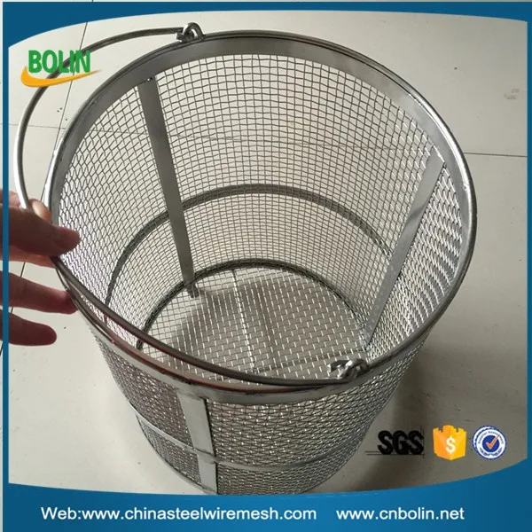 Washer Cleaning Stainless Steel Industrial Parts Washing Basket