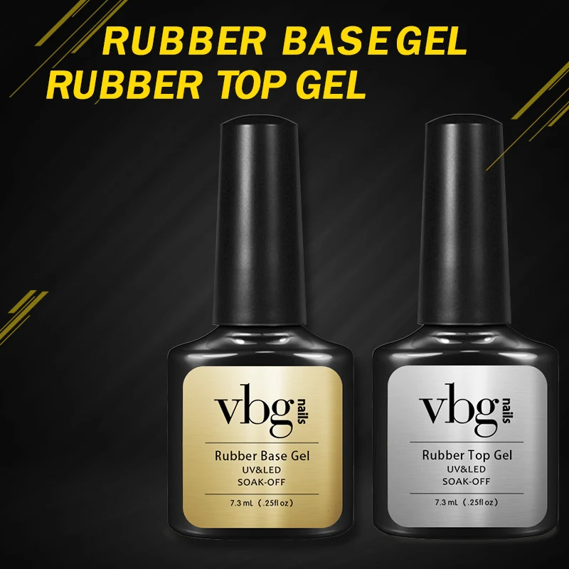 Vbg 7.3ml Kodi Rubber Top Gel And Rubber Base Gel Kit For Nail Buy